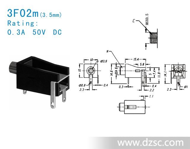 音频插座3F02M 全面解析与应用指南